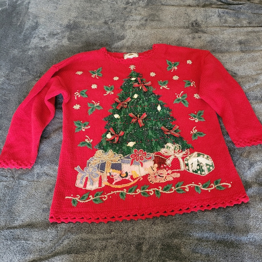 VINTAGE Tiara International Sweater Size XL